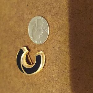 Antique lisner "c" lapel / back pack pin